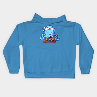 Octo Loves Sushi Kids Hoodie